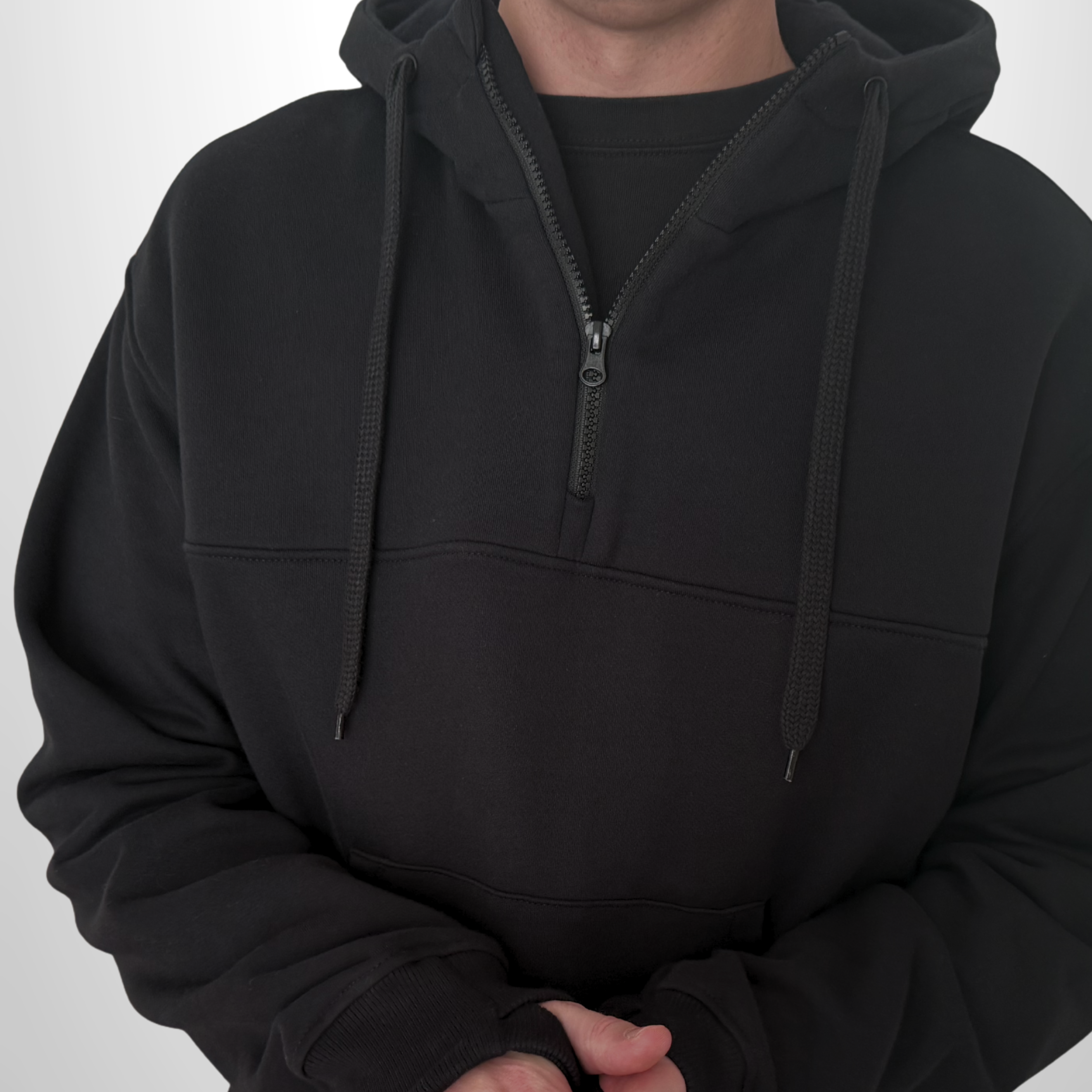 unisex 247calm hoodie front closeup